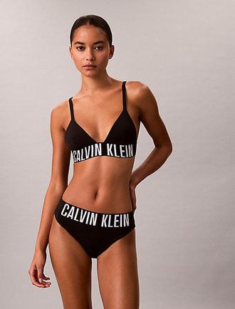 Calvin Klein Parte De Arriba De Bikini De Tri&aacute;ngulo Intense Power