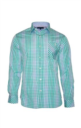 Hook & Tackle Mens Belmont Button Down Shirt In Emerald