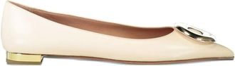Aquazzura Ballerine a punta - Toni neutri