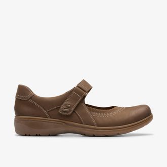Clarks Carleigh Madi Mushroom Nubuck