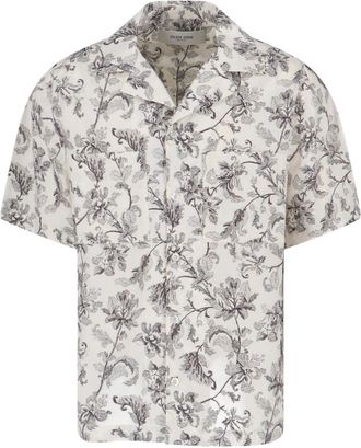 Golden Goose Crisp White Button-Down Shirt with Structured Collar