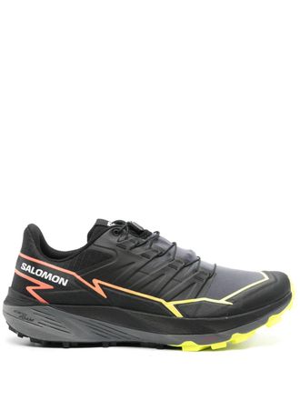 Salomon Thundercross logo-print sneakers - Black