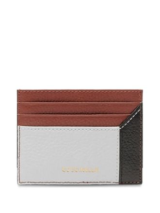 Coccinelle Loreen leather card holder - women - Calf Leather - One Size - White