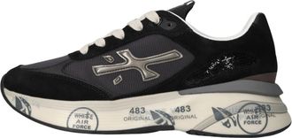 Premiata Moerund Sneaker - Dames - Sneakers - Zwart - 38 EU - Leer - Schoenen