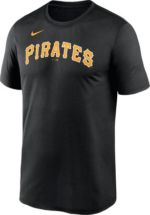 Nike Roberto Clemente Pittsburgh Pirates Legend Home Nike Mens Dri-FIT MLB T-Shirt in Black | NKGK00AQBT-J0G
