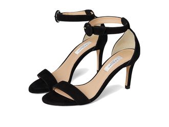 L.k. Bennett Ivy Single Strap Sandals Womens Dress Sandals Black : EU 42 (US Womens 12) M, Suede