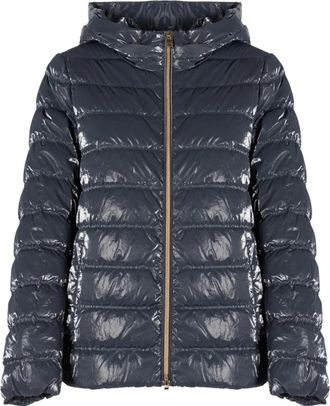 Geox Jassen - Dames - Jassen - Blauw - Maat: 4XS Leer