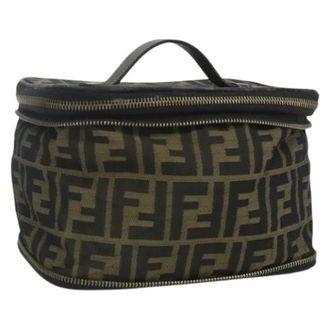 Fendi Mini Borsa Pre-owned in Tela - - Pre-owned - Donna - Marrone - ONE SIZE