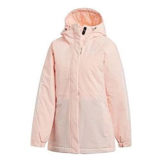adidas (WMNS) adidas Xploric 3-Stripes Winter Jacket Asia Sizing Pink FT2594
