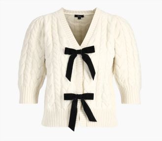 Rails Womens Clarissa Sweater In Ivory Cables
