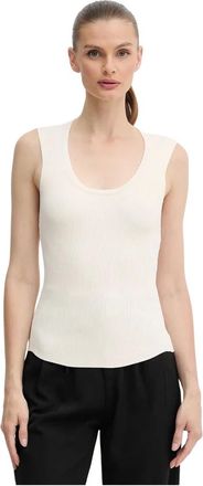 Twinset Donna, Top, Beige, L, new