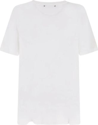Golden Goose T-shirts en Poloshirts - Heren - T-shirts - Wit - M - Nylon - Tops