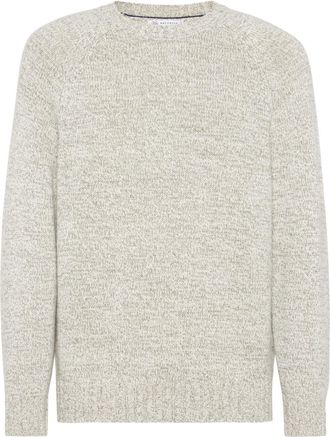 Brunello Cucinelli long-sleeve cashmere jumper - men - Cashmere - 52 - Green