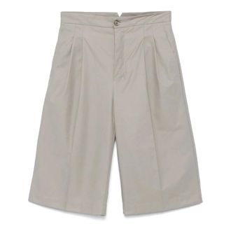 Ami Korte Broeken, Heren, Grijs, S, Katoen, Loose Large Bermuda Shorts