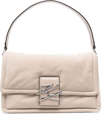 Karl Lagerfeld K/Autograph soft large bag - women - Recycled Polyamide - OS - Neutrals