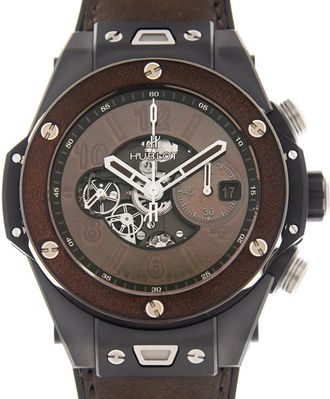 Hublot Big Bang Unico Berluti Colld Brown Automatic Brown Dial Mens Watch 411.CI.0500.VR.BER20