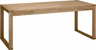 Möbel Vogl Schreibtisch »Toronto, Bürotisch, aus Massivholz, oder Echtholzfurnier« In 2 Breiten, 180 cm und 140 cm