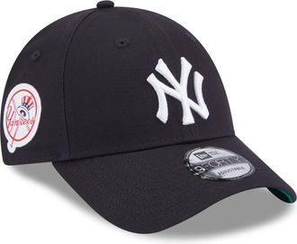 New Era New York Yankees MLB Team Side Patch Navy 9Forty Adjustable Cap - One-Size
