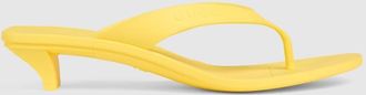 Gucci Womens Vittoria Thong, Yellow, Rubber