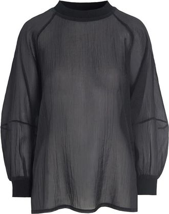 Bitte Kai Rand Mujer, Blusas y Camisas, Negro, Talla: M