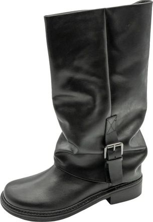 Emanuelle Vee Stivale Ghetta - Dames - Schoenen - Zwart - Maat: 37 EU Leer