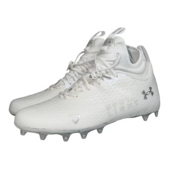 Under Armour Mens Sportlight Lux Mc 2.0 Football Cleat Shoe In White