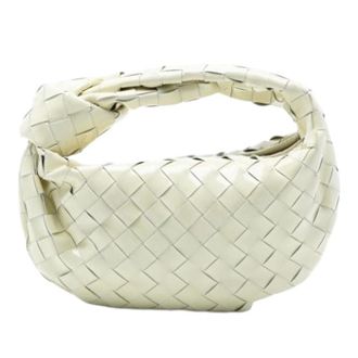 Bottega Veneta Pre-owned Mini Bags, female, White, Size: ONE SIZE Pre-owned Mini Jodie