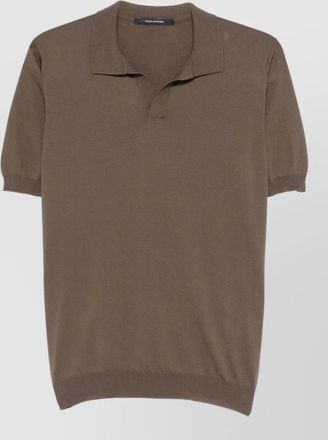 Tagliatore keith polo shirt short sleeve collar