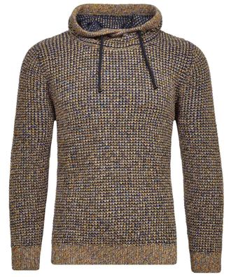 Ragman Rollkragenpullover RAGMAN, Herren, Gr. 54, braun (okker, 157), 100% Baumwolle, ohne Ausschnitt, Pullover Rollkragenpullover