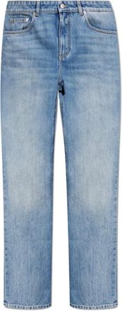 Alexander McQueen Alexander McQueen, Straight Jeans, female, Blue, Size: W24 Straight-leg Jeans