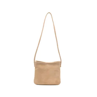 Manu Atelier Suede Shoulder Bag