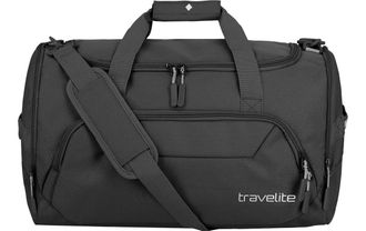 Travelite Reisetasche TRAVELITE KICK OFF, Damen, Gr. B/H/T: 50cm x 29cm x 30cm, schwarz, Polyester, Taschen Reisetasche