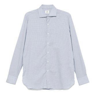 Borrelli Napoli Italian Cotton Shirt, 100% Cotton