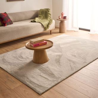Sweeek Alfombra interior lisa gris