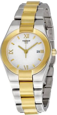 Tissot T-Trend Glam Sport Quartz Silver Dial Ladies Watch T043.210.22.038.00
