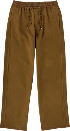 Saint Laurent Logo-embroidered Cotton Sweatpants - Brown - XL