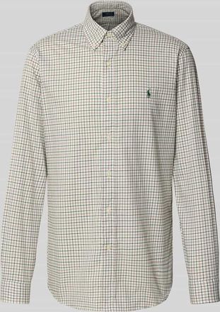 Polo Ralph Lauren Freizeithemd mit Knopfleiste in Mittelbraun, Größe XXL