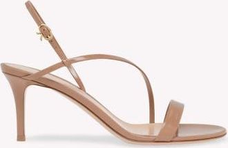 Gianvito Rossi Manhattan 70 Sandal in Pink Leather at Nordstrom, Size 36.5
