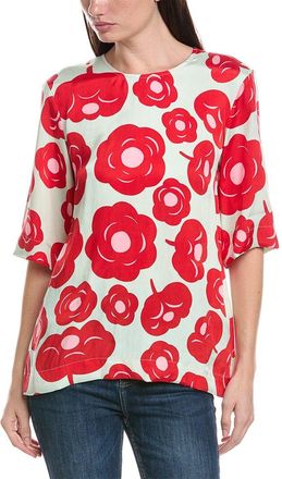 Marimekko Toinen Tumma Tie Back Top