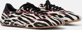Scarosso Riley Sneakers in Zebra - Ponyhair-Effect Calf at Nordstrom, Size 37.5