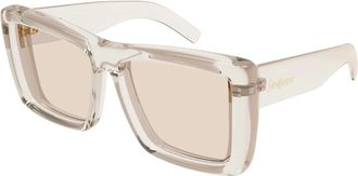 Saint Laurent Sunglasses, female, Beige, Size: 61 MM SL 900 Howl Sunglasses