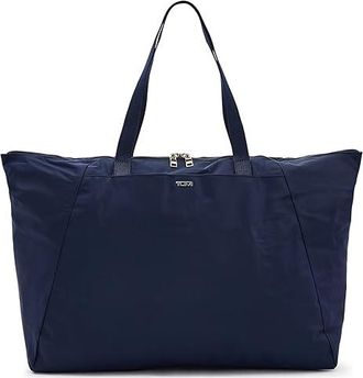 Tumi Just In Case Tote Tote Handbags Indigo/Light Gold, Nylon