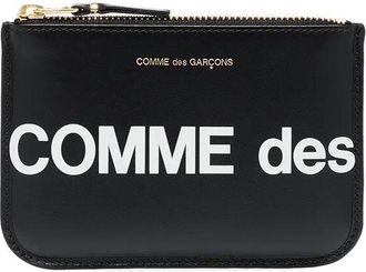 Comme Des Garçons Huge Logo 145X105 Mm Wallet