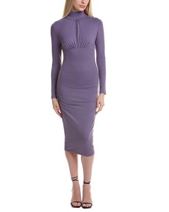 Susana Monaco Mock Gathered Mini Dress