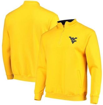 Colosseum Mens Colosseum Gold West Virginia Mountaineers Tortugas Logo Quarter-Zip Jacket at Nordstrom, Size Large