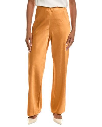 Vince Colette High Waist Crushed Shine Bias Pant