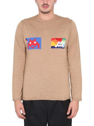Comme Des Gar&ccedil;ons Regular Fit Wool Jersey