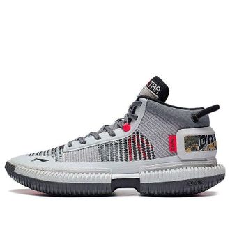 Li-Ning BadFive 3 Ultra Mid Grey Red ABFS011-12