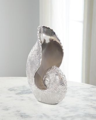 John-Richard Nautilus Seashell Sculpture
