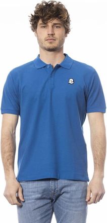Invicta Heren Piquet Logo T-shirt - Heren - Polos - Blauw - M - Katoen - Tops